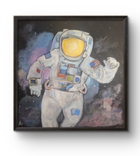 Orginal acrylic 12x12 - acrylic,